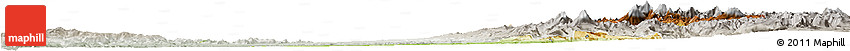 Physical Horizon Map of BIOBIO, lighten, semi-desaturated