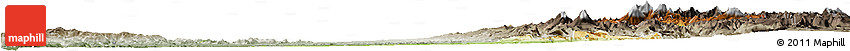 Physical Horizon Map of BIOBIO, semi-desaturated