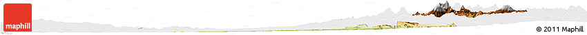 Physical Horizon Map of BIOBIO, single color outside