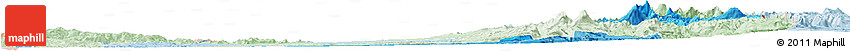 Political Shades Horizon Map of BIOBIO, lighten Political Shades Horizon Map of BIOBIO, lighten