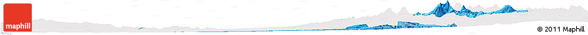 Political Shades Horizon Map of BIOBIO, single color outside Political Shades Horizon Map of BIOBIO, single color outside