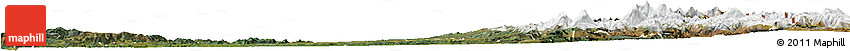 Satellite Horizon Map of BIOBIO