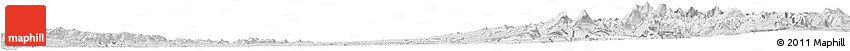 Silver Style Horizon Map of BIOBIO