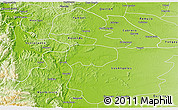 Physical 3D Map of Laja