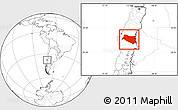 Blank Location Map of BIOBIO