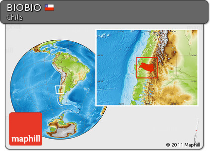 Physical Location Map of BIOBIO