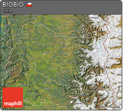 Satellite Map of BIOBIO