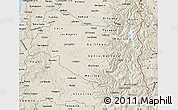 Shaded Relief Map of BIOBIO
