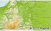 Physical 3D Map of Nacimiento