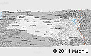 Gray Panoramic Map of BIOBIO