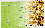 Physical 3D Map of Quillego