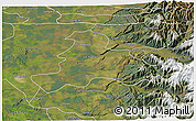 Satellite 3D Map of Quillego