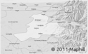 Silver Style 3D Map of Quillego