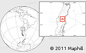 Blank Location Map of Quillego