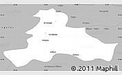 Gray Simple Map of Quillego