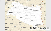Classic Style Simple Map of BIOBIO