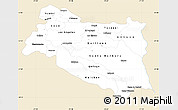 Classic Style Simple Map of BIOBIO, single color outside