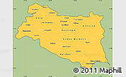 Savanna Style Simple Map of BIOBIO, cropped outside