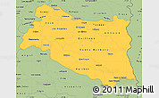 Savanna Style Simple Map of BIOBIO