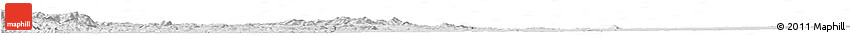 Silver Style Horizon Map of Yumbel