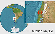 Satellite Location Map of Yumbel