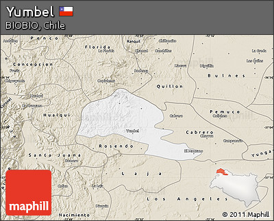Classic Style Map of Yumbel