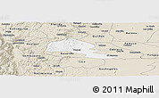 Classic Style Panoramic Map of Yumbel