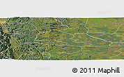 Satellite Panoramic Map of Yumbel
