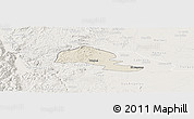 Shaded Relief Panoramic Map of Yumbel, lighten