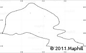 Blank Simple Map of Yumbel, cropped outside, no labels