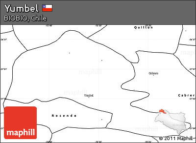 Blank Simple Map of Yumbel