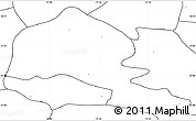 Blank Simple Map of Yumbel, no labels