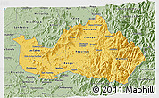 Savanna Style 3D Map of CACHAPOAL