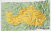 Savanna Style 3D Map of CACHAPOAL