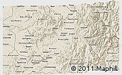 Shaded Relief 3D Map of CACHAPOAL