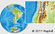 Physical Location Map of Coinco, highlighted parent region