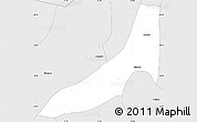 Silver Style Simple Map of Coinco
