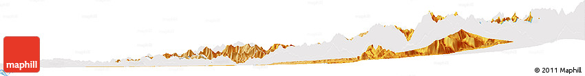 Political Shades Horizon Map of CACHAPOAL, single color outside