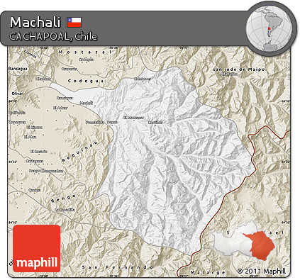 Classic Style Map of Machali