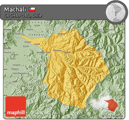 Savanna Style Map of Machali