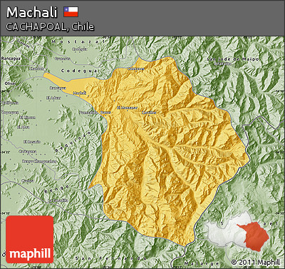 Savanna Style Map of Machali