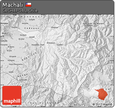 Silver Style Map of Machali