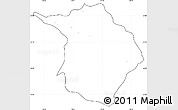 Blank Simple Map of Machali, cropped outside, no labels
