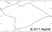 Blank Simple Map of Malloa
