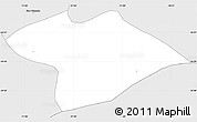 Silver Style Simple Map of Malloa
