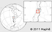 Blank Location Map of Peumo