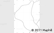 Blank Simple Map of Peumo, no labels