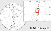 Blank Location Map of Quinta De Tilcoco
