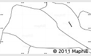 Blank Simple Map of Rancagua