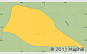 Savanna Style Simple Map of Rancagua